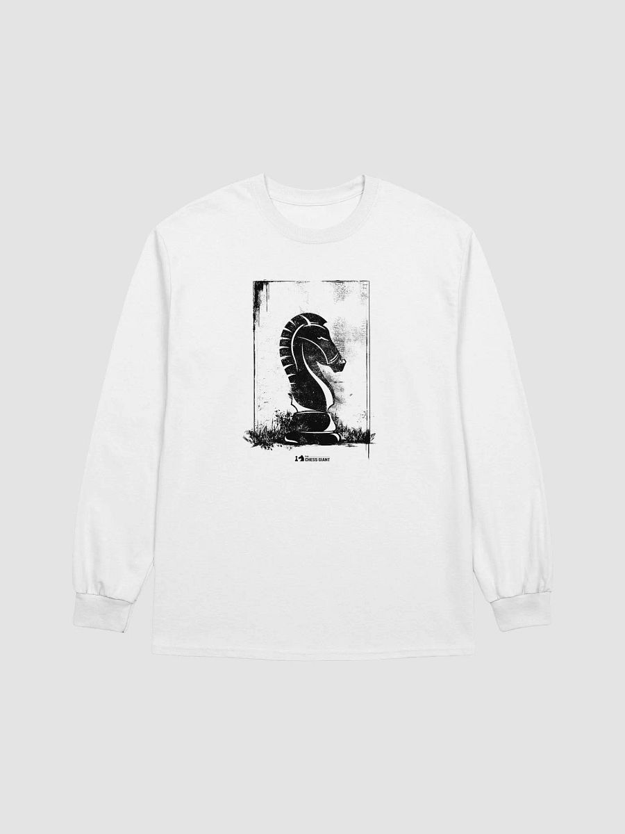 Grunge Chess: Knight's Steed long-sleeve shirt product image (1)