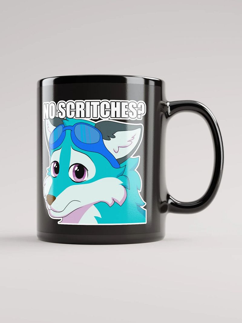 No Scritches? Mug (black)
