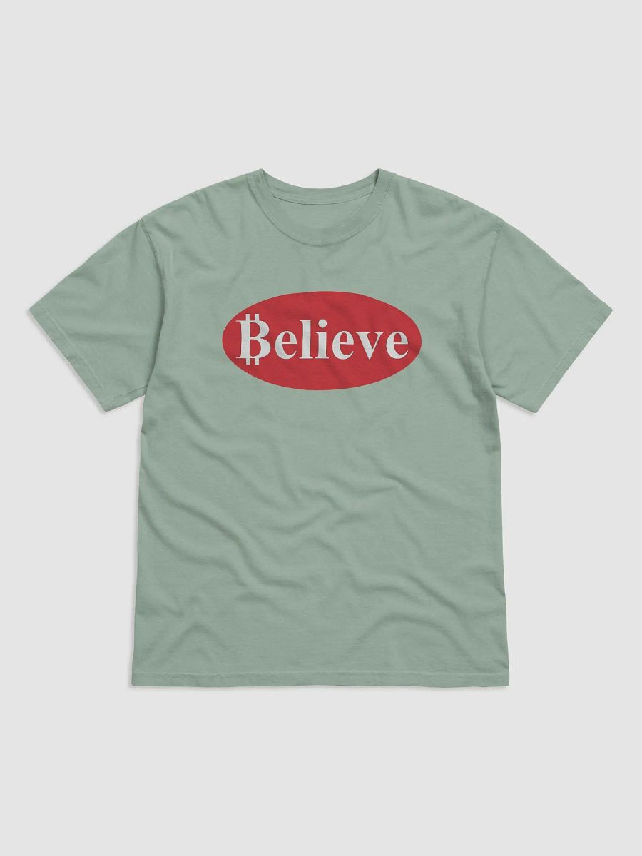 Believe in Bitcoin with Red Oval product image (11)