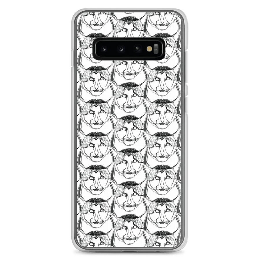 Cat Samsung® Clear Case product image (2)