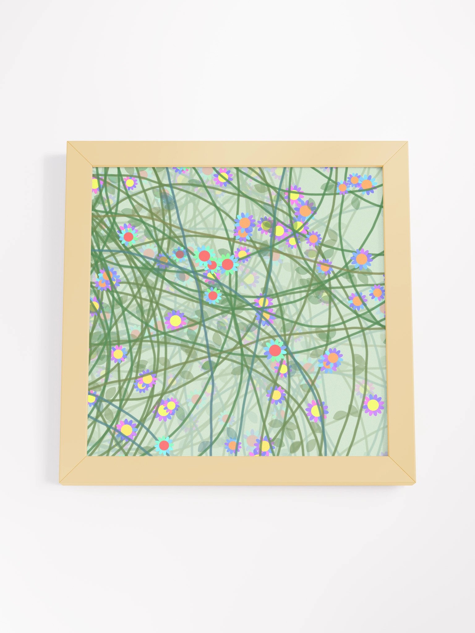 Vibrant Ayous Wood Framed Poster product image (4)