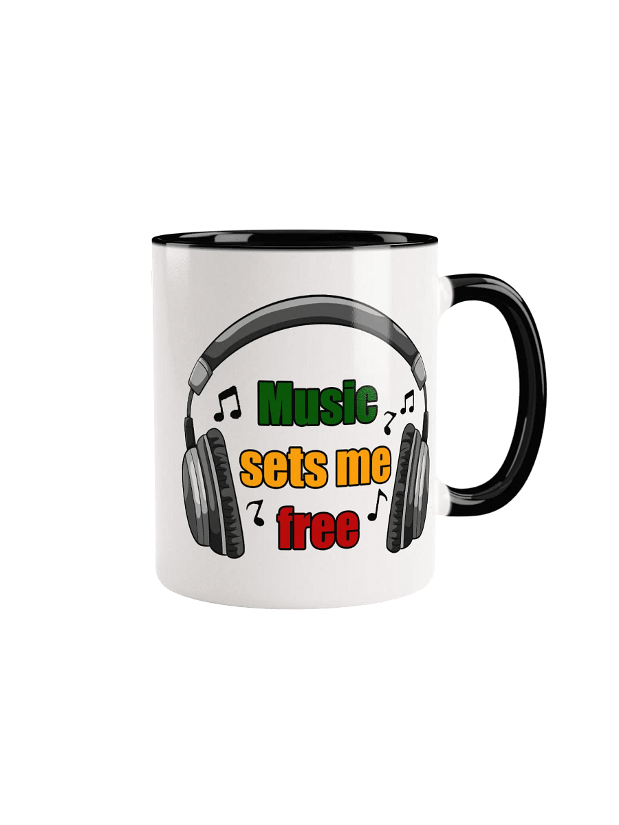 Music Sets Me Free Ceramic Mug product image (6)