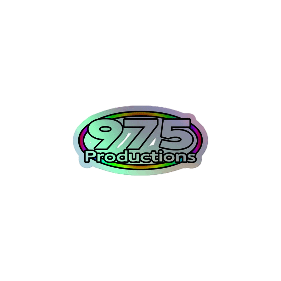 975 Productions Logo Sticker (Holographic) product image (1)