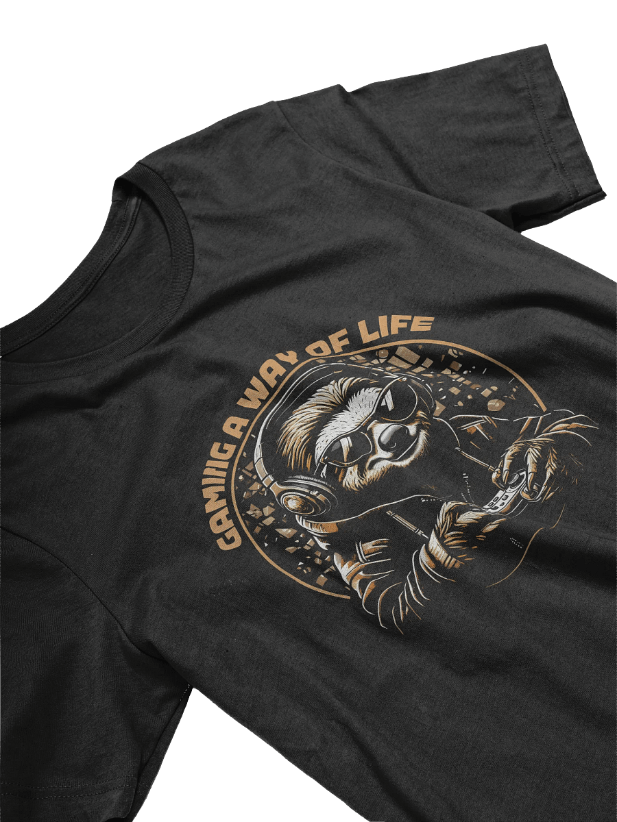 Gaming A Way of Life T-Shirt - Sloth Gamer T-Shirt product image (8)