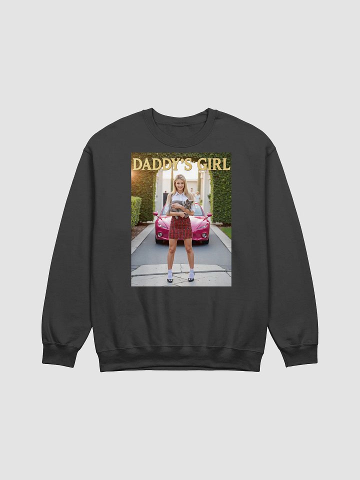 DADDY'S GIRL Plaid Skirt Crewneck product image (10)
