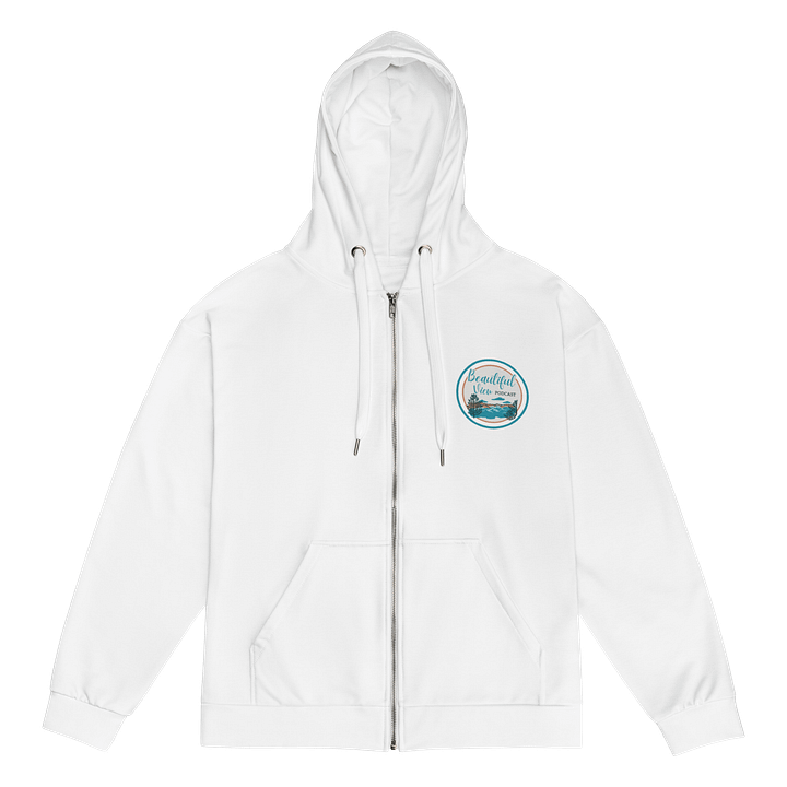 Beautiful View Zip Hoodie - Recycled Materials product image (1)