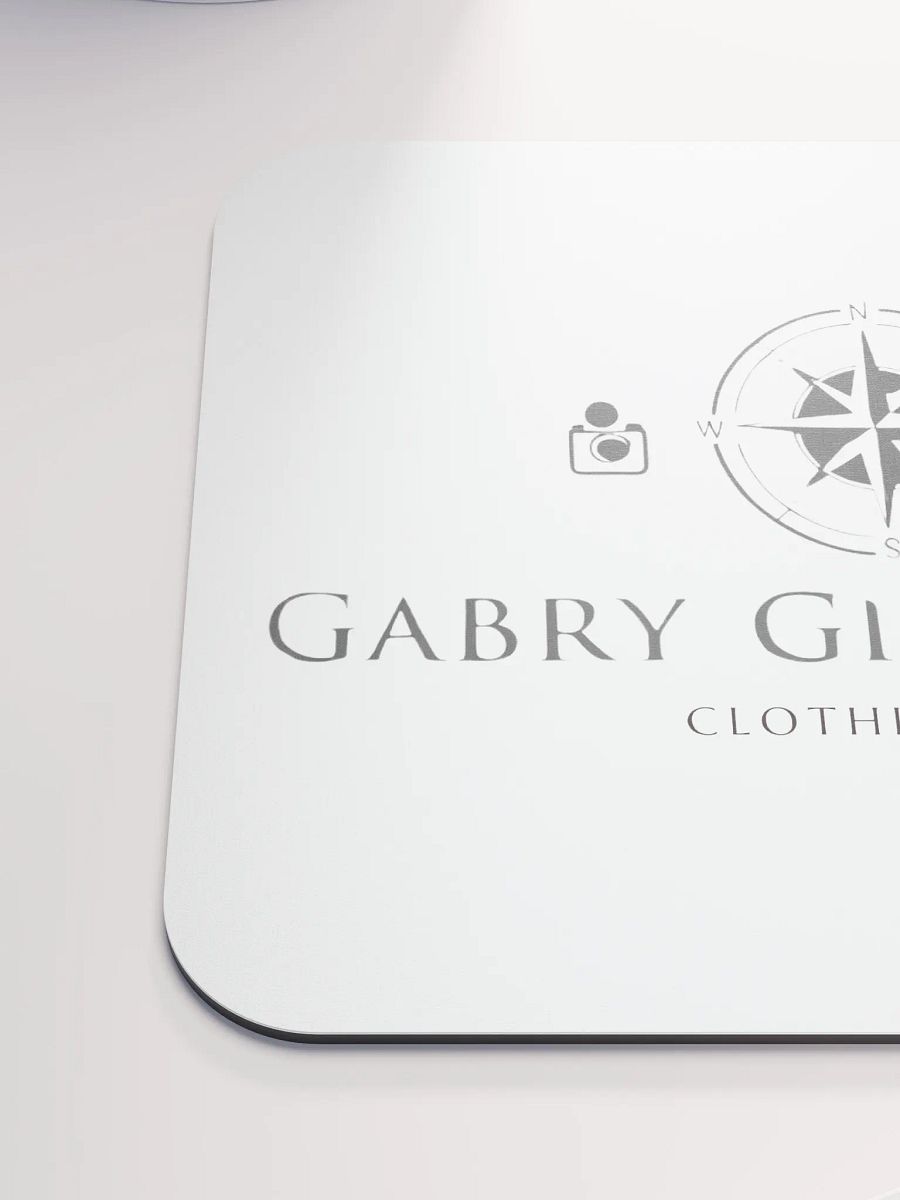 Tappetino per Mouse Gabry Giacopino Clothing Line WHITE – Stile e Precisione sulla tua Scrivania product image (6)
