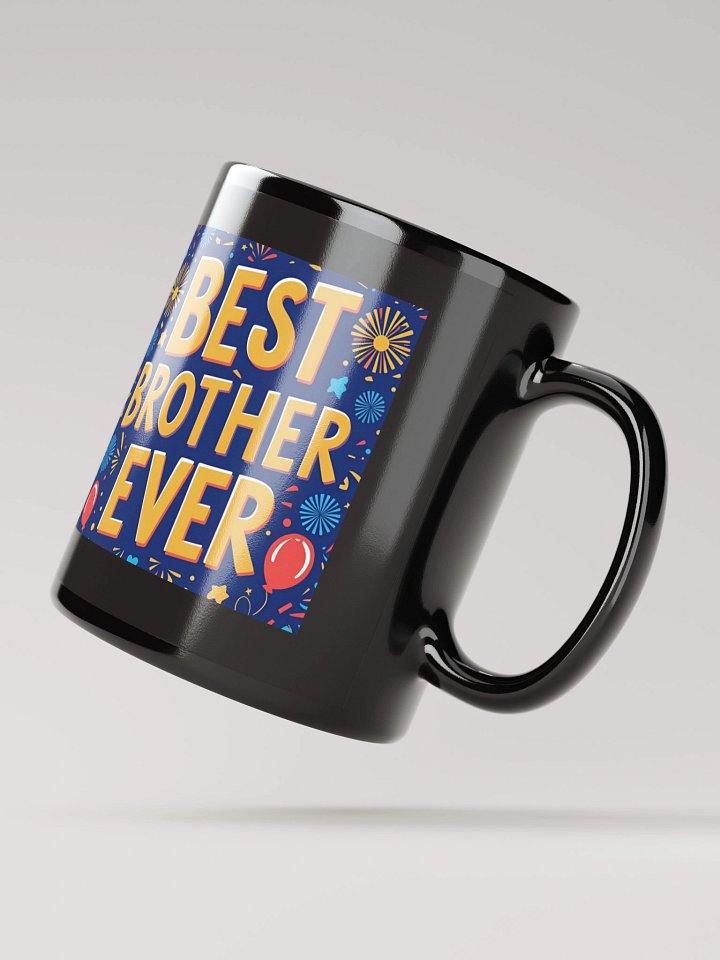 Glossy Black Mug - Your Stylish Morning Companion product image (4)