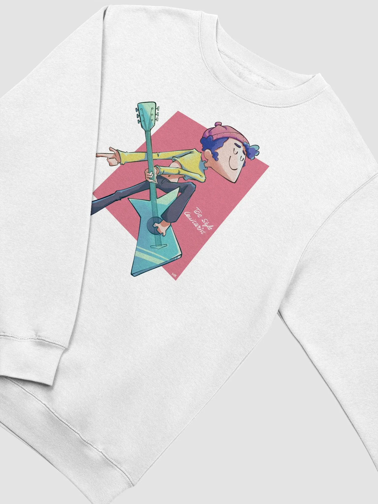 Toe Style Guitarist | Lane Seven Premium Crewneck Sweatshirt product image (9)