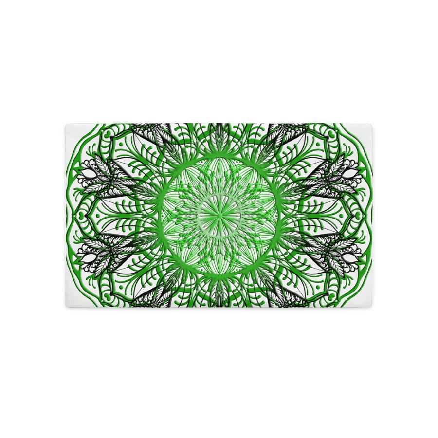 Verdant Symmetry Premium Pillow Case product image (4)