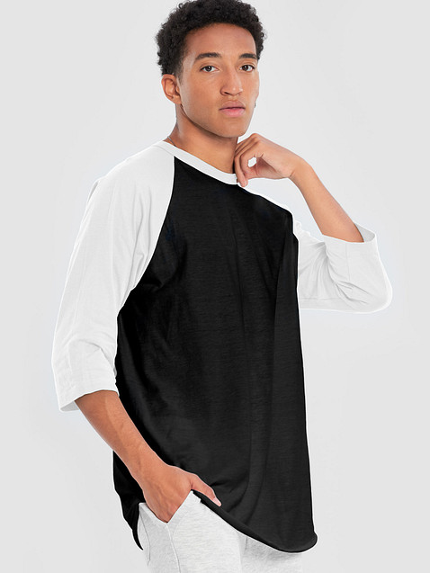 Photo showing Tultex Fine Jersey Raglan Tee