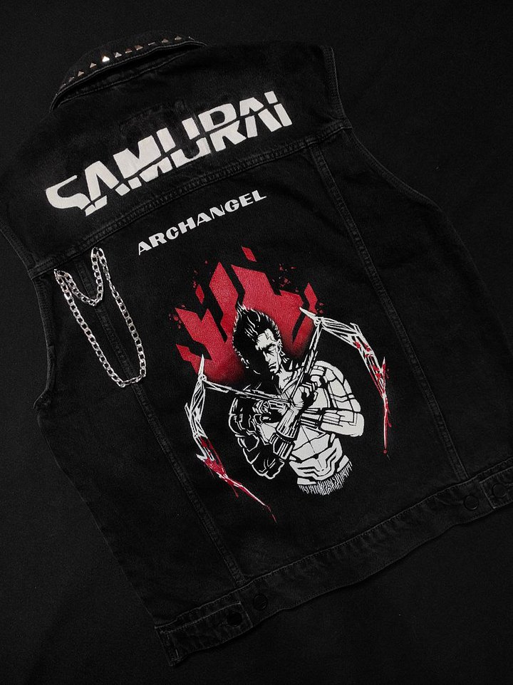 SAMURAI customised vest product image (1)
