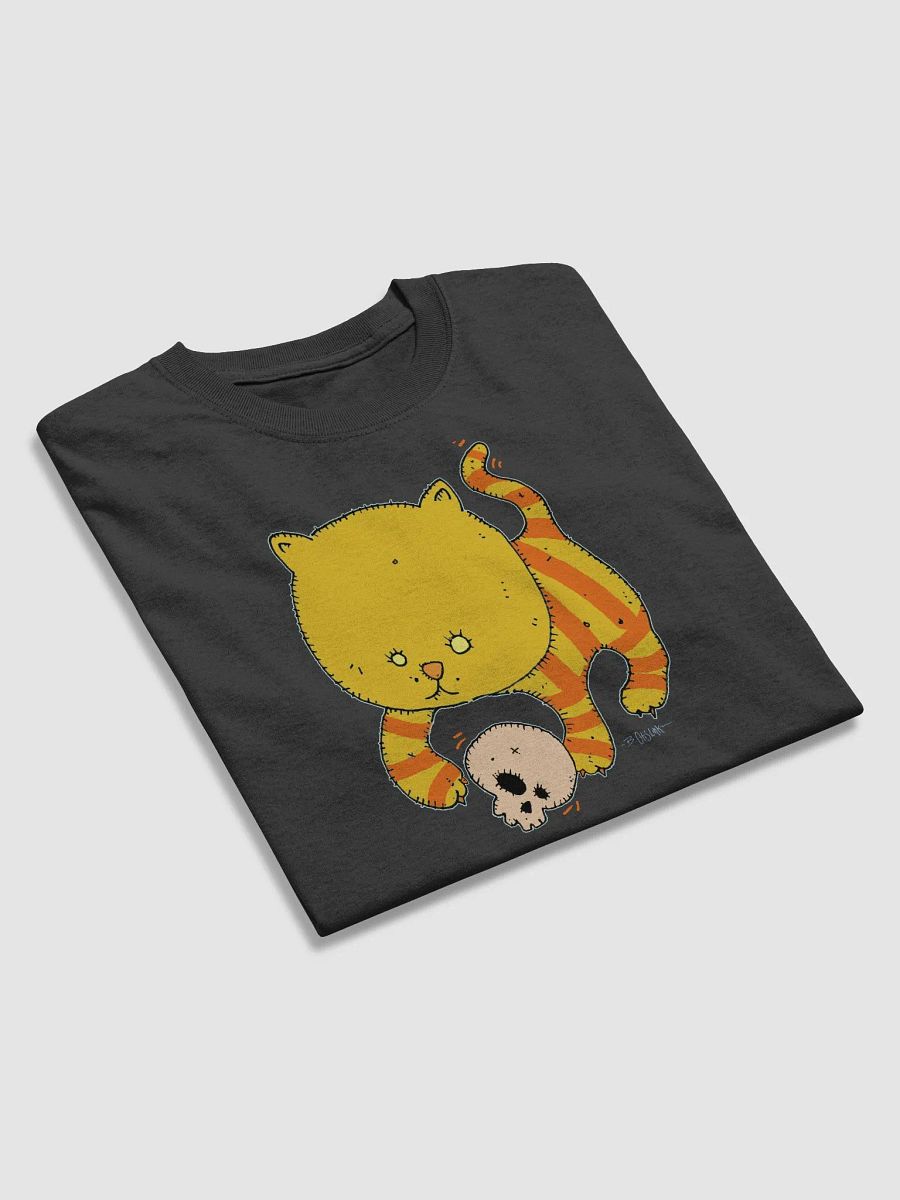 Whimsical Feline Human Skull T-Shirt product image (22)