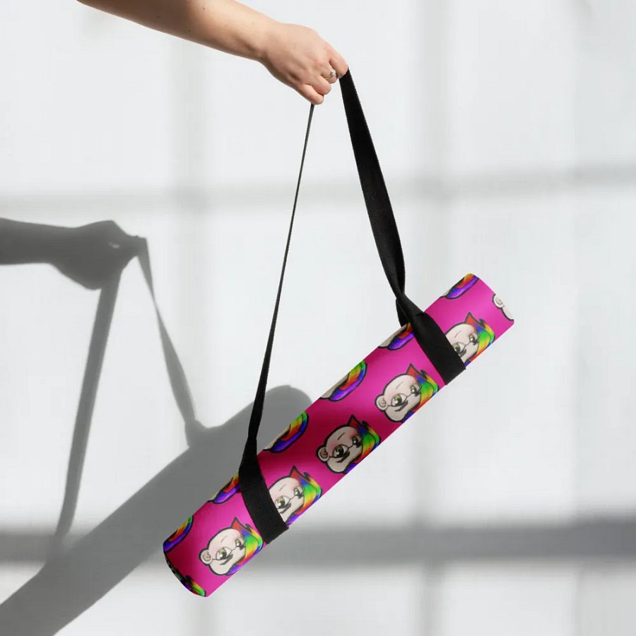 Hybrid Pride Yoga Mat (Pink) product image (8)