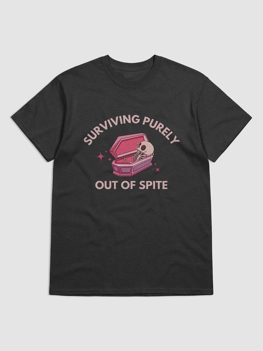 SURVIVING PURELY OUT OF SPITE TEE product image (1)
