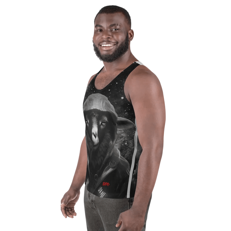 IDFKtv Black Sheep Full B/W Tank Top product image (9)