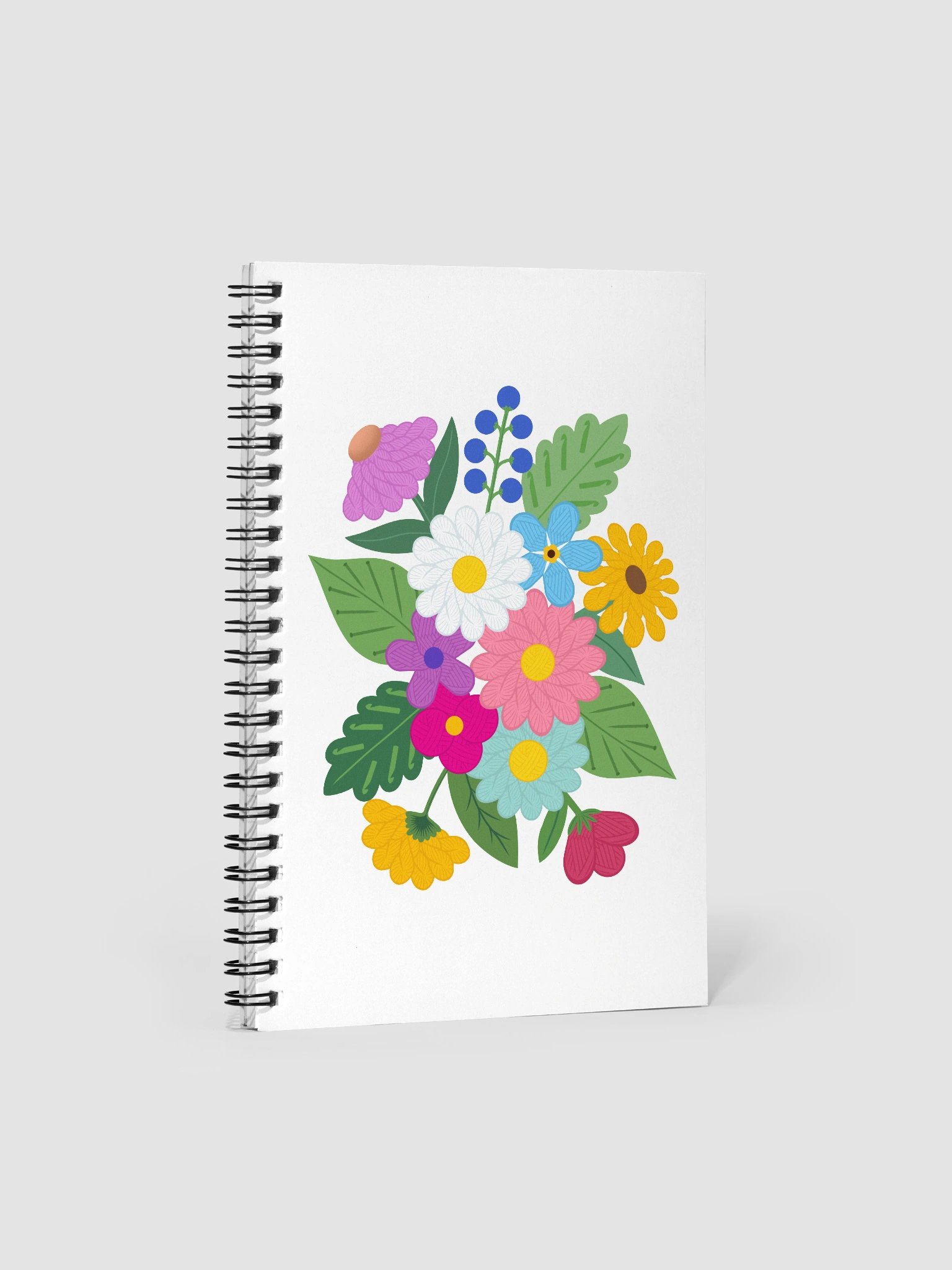 Floral Yarn Notebook product image (1)