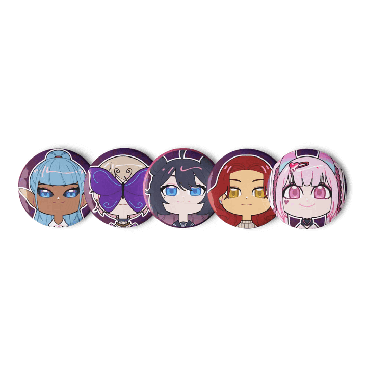 9 RIP buttons (Female side cast) product image (1)