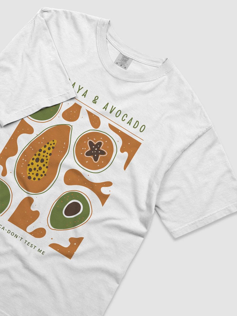 Papaya & Avocado – Funny Tropical Fruit T-Shirt product image (3)