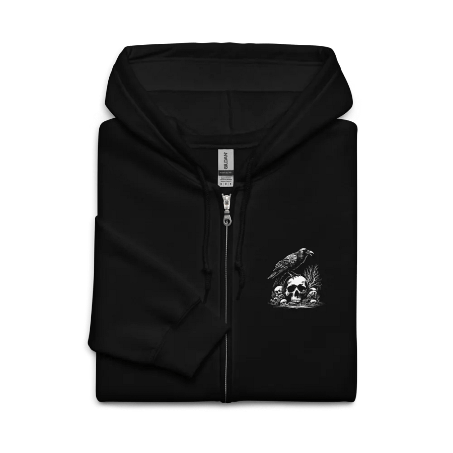 Fake Authority Raven Zip Hoodie product image (3)