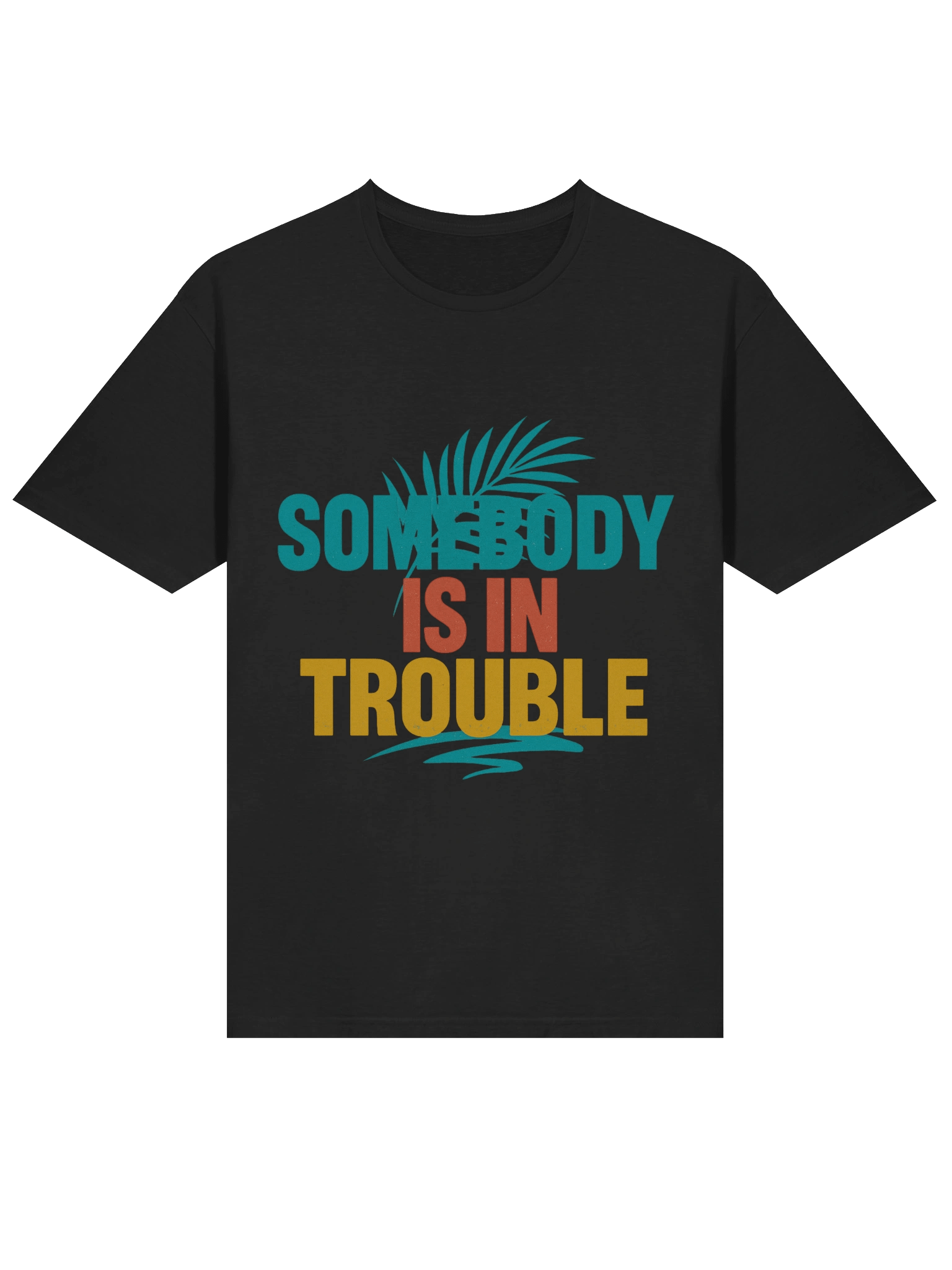 Trouble in Paradise Palm T-Shirt product image (15)