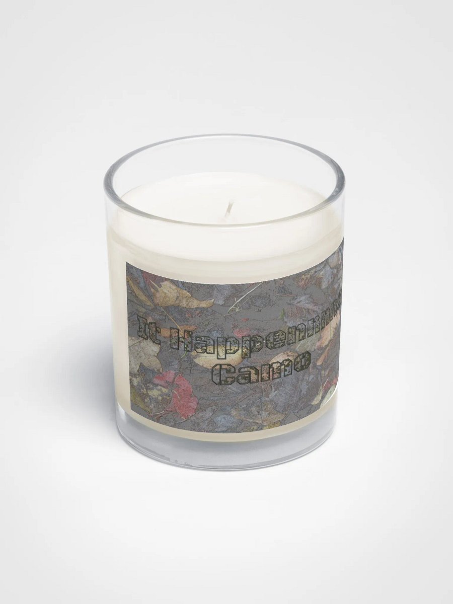 Soy Wax Candle In A Clear Glass Jar - MossyOak - It Happennnns Camo product image (2)