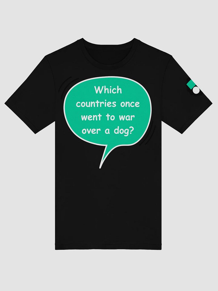 Trivia Tee: The War over a Dog product image (1)