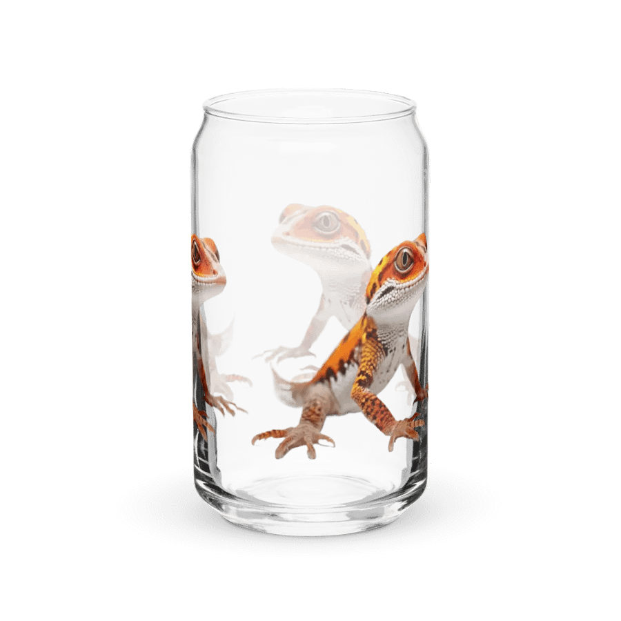 Lizard Pattern Can-Shaped Glass Set product image (39)