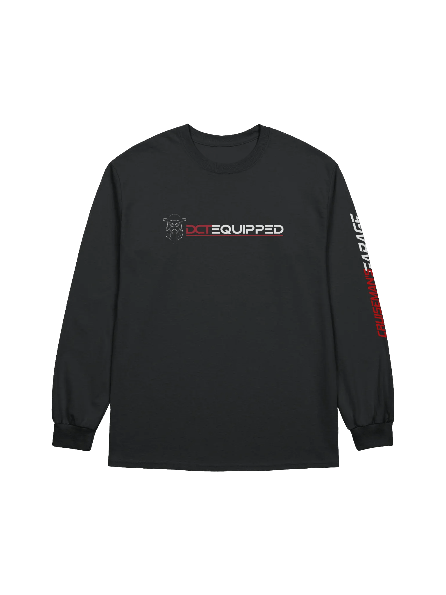 DCT Equipped Shadow Bagger Long-Sleeve Tee (Gildan) product image (1)
