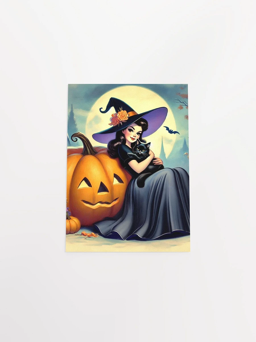 Witch and Black Cat Premium Matte Poster product image (28)