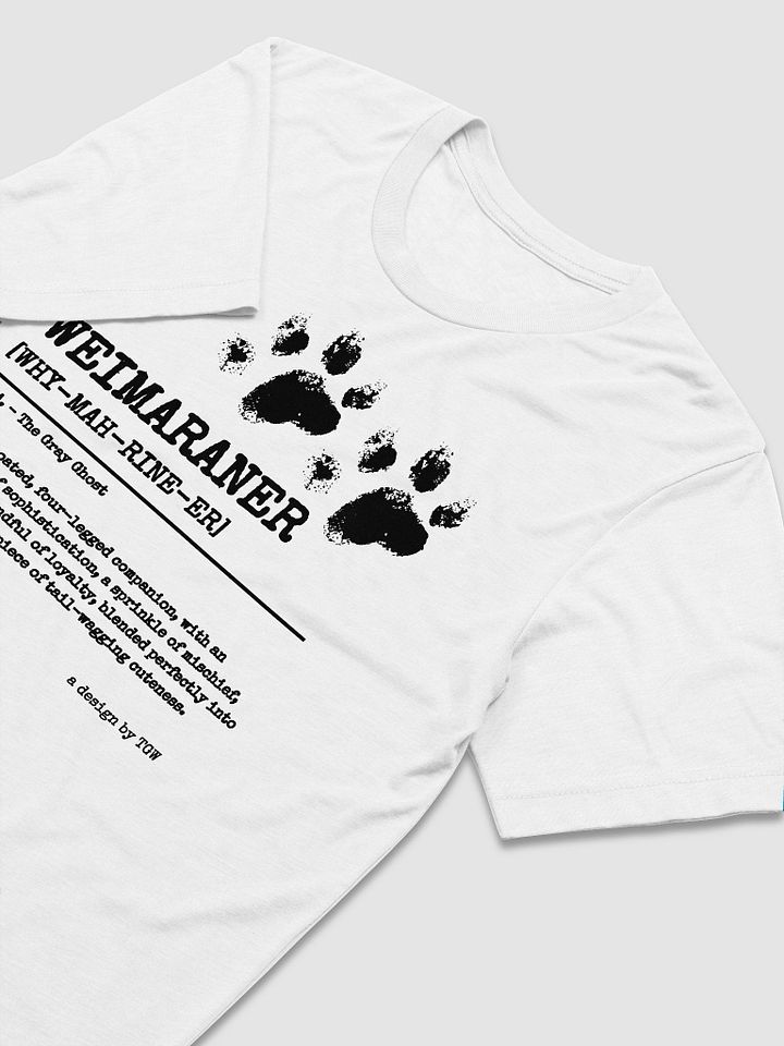 Definition of Weimaraner V2 - Bella+Canvas Triblend Short Sleeve T-Shirt product image (2)