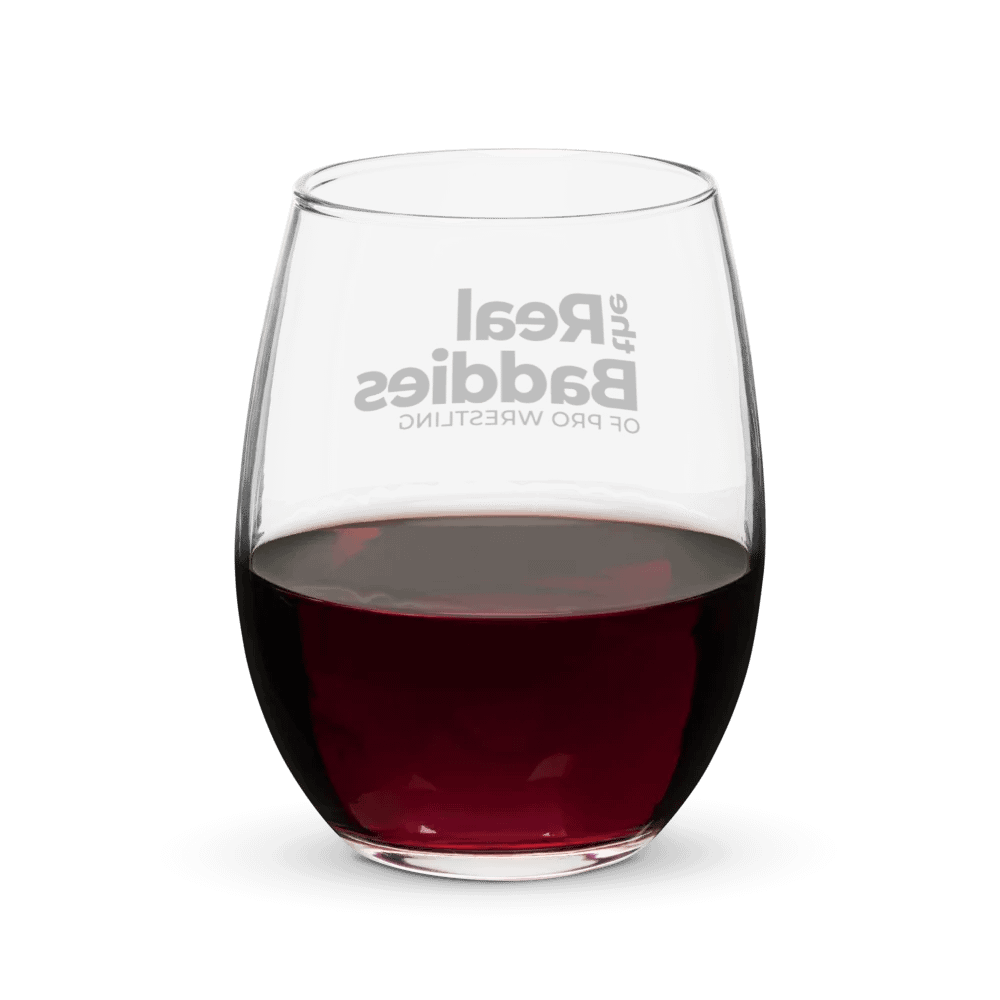 The Real Baddies of Pro Wrestling Wine Glass product image (6)