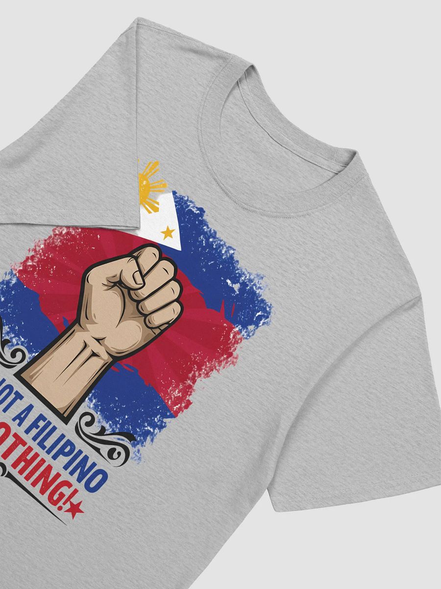 Proud Filipino Fist T-Shirt - Patriotic Philippines Heritage Tee product image (9)