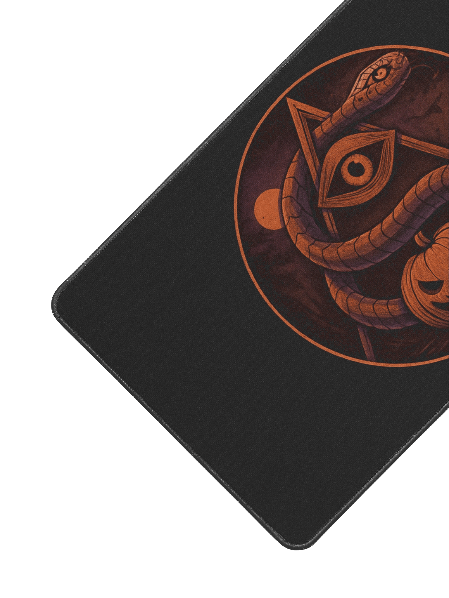 MIDNIGHT HARVEST DESK MAT – 12"x22" [BLACK BACKGROUND] product image (2)