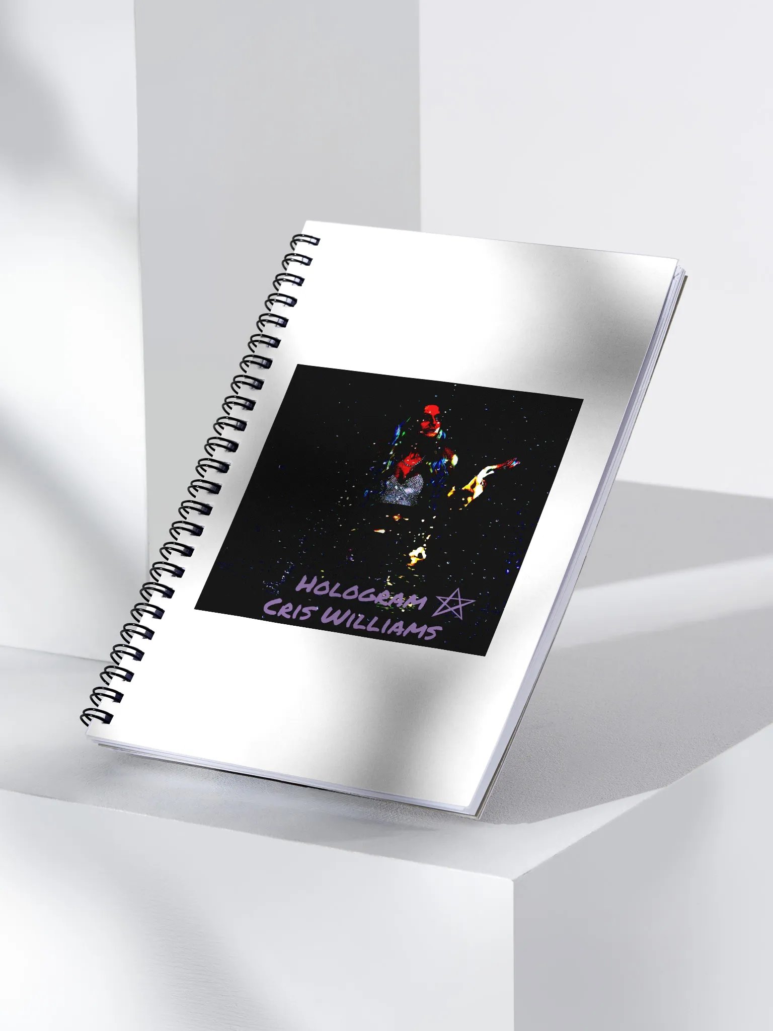 Hologram Notebook - White product image (3)