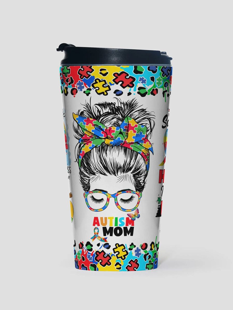 Autism Awareness Stainless Steel Travel Tumbler product image (1)