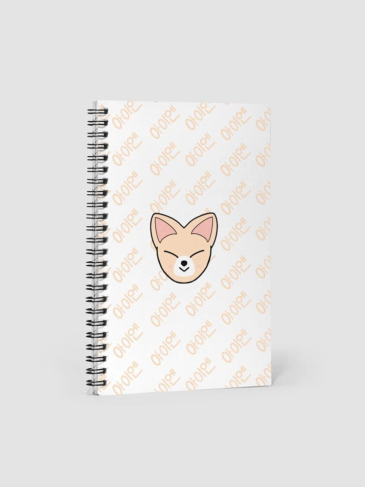 FoxI.Ny face and hangul notebook product image (1)
