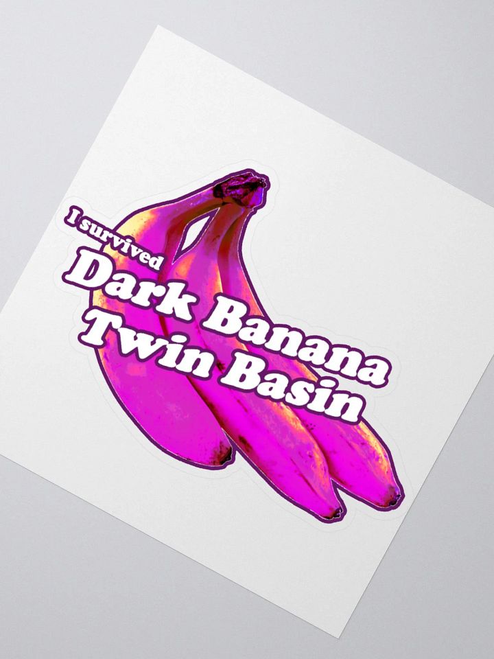 Dark Banana Twin Basin (Sticker) product image (2)