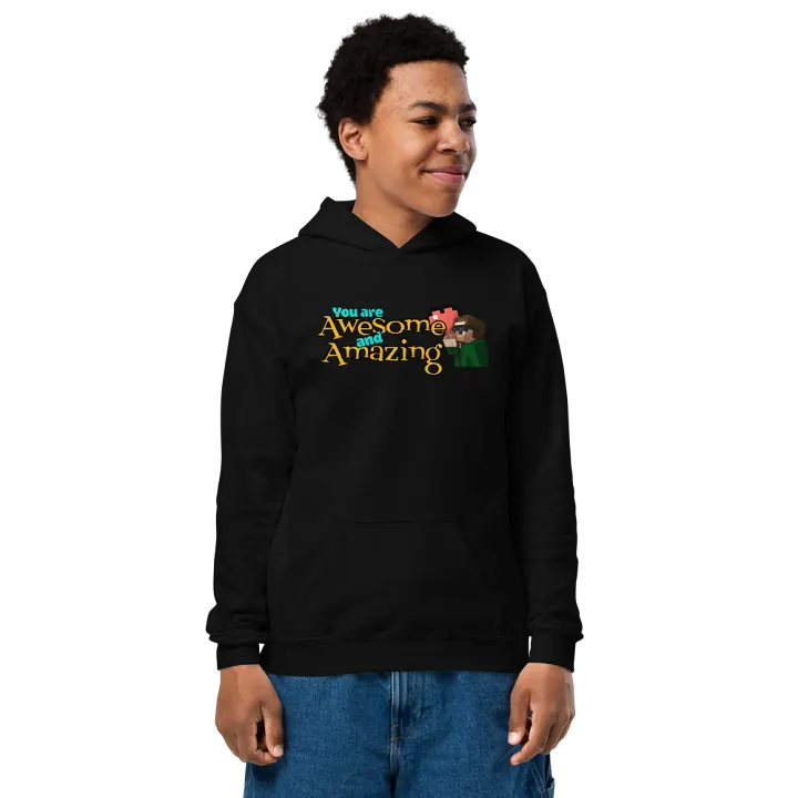 Awesome and Amazing Youth Hoodie product image (1)