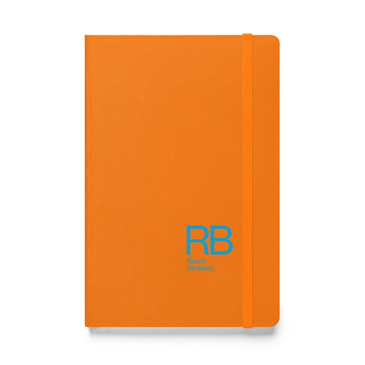 RB Hardcover Orange Notebook product image (1)