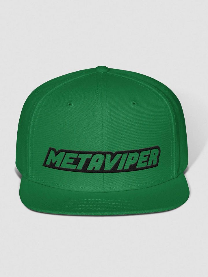 Meta Hat Dark Snapback product image (1)
