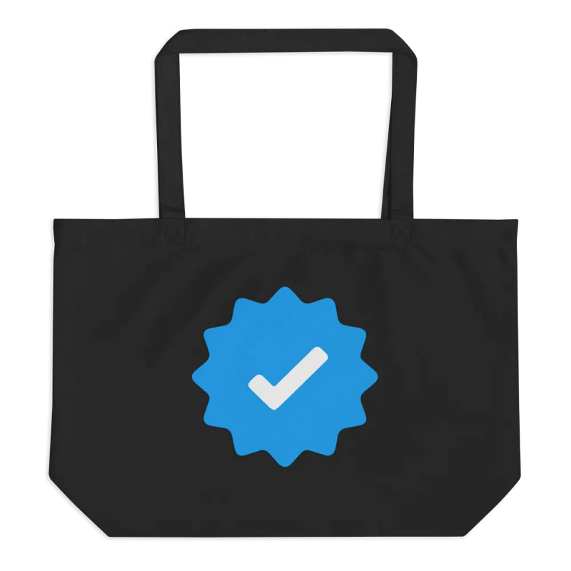 Verified Organic Tote Badge
