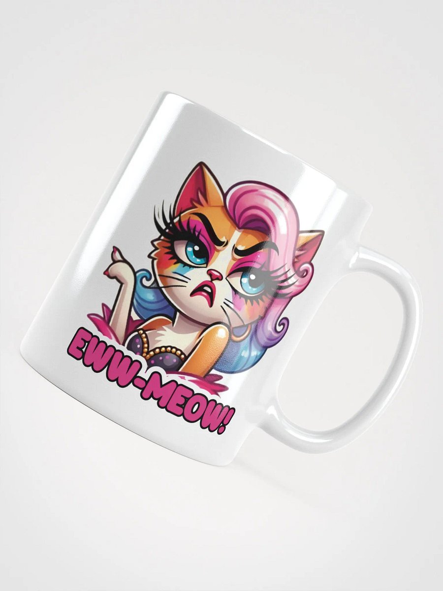 Eww-Meow! White Glossy Mug product image (11)