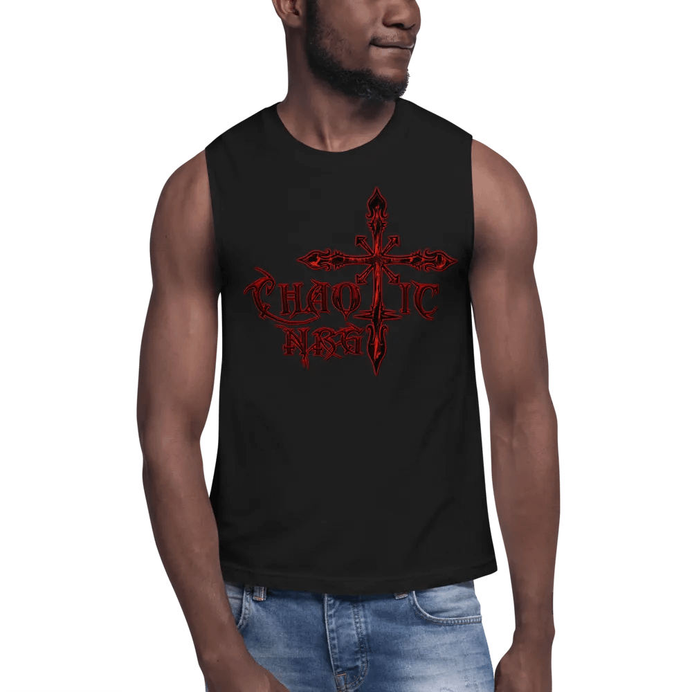 Chaotic Energy Gothic Muscle Tank product image (6)