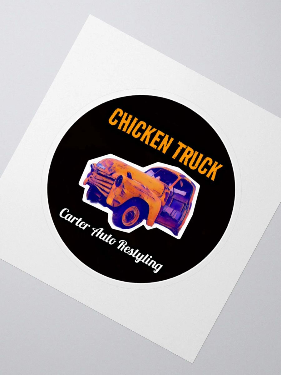 Chicken Truck Sticker product image (2)