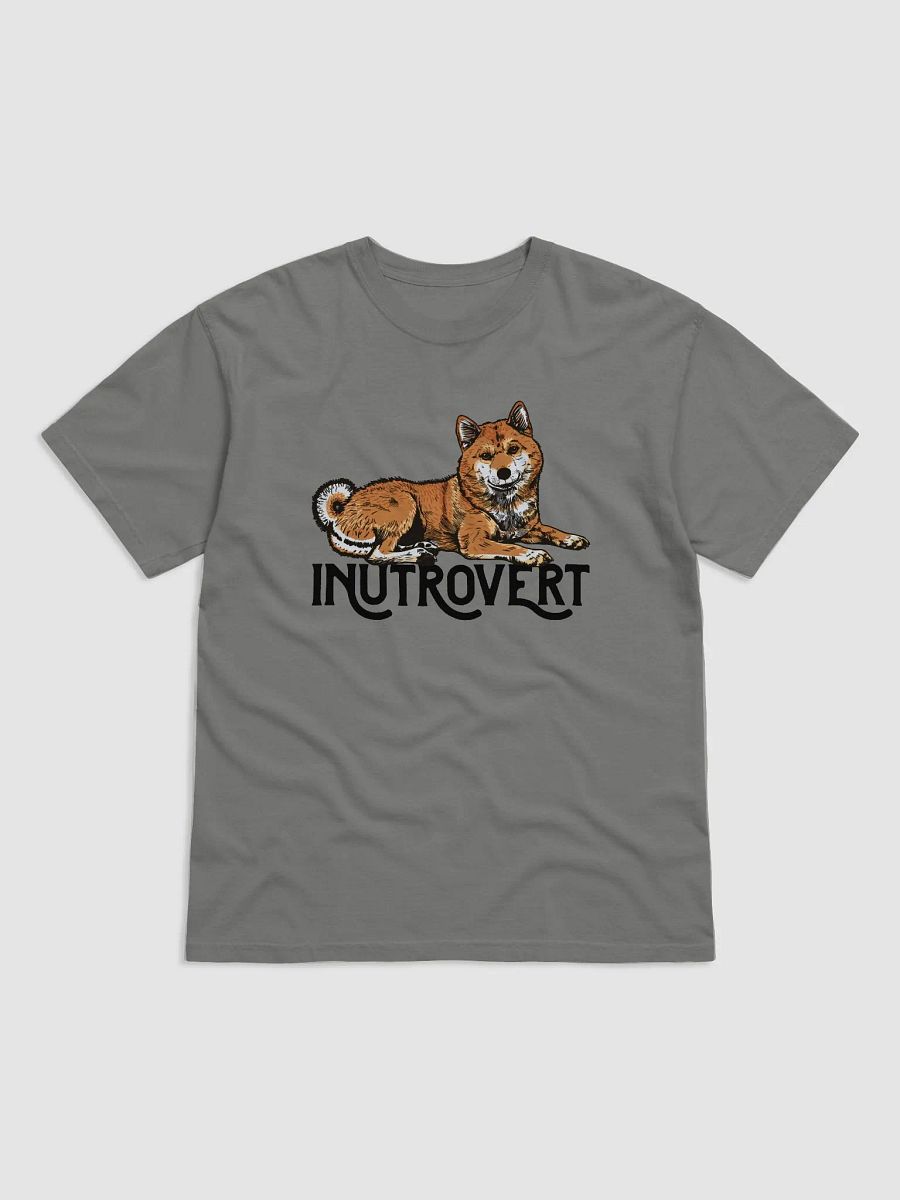 Inutrovert T-Shirt of a Shiba Inu | Funny T-Shirt for Shiba Inu Paw-rents product image (14)