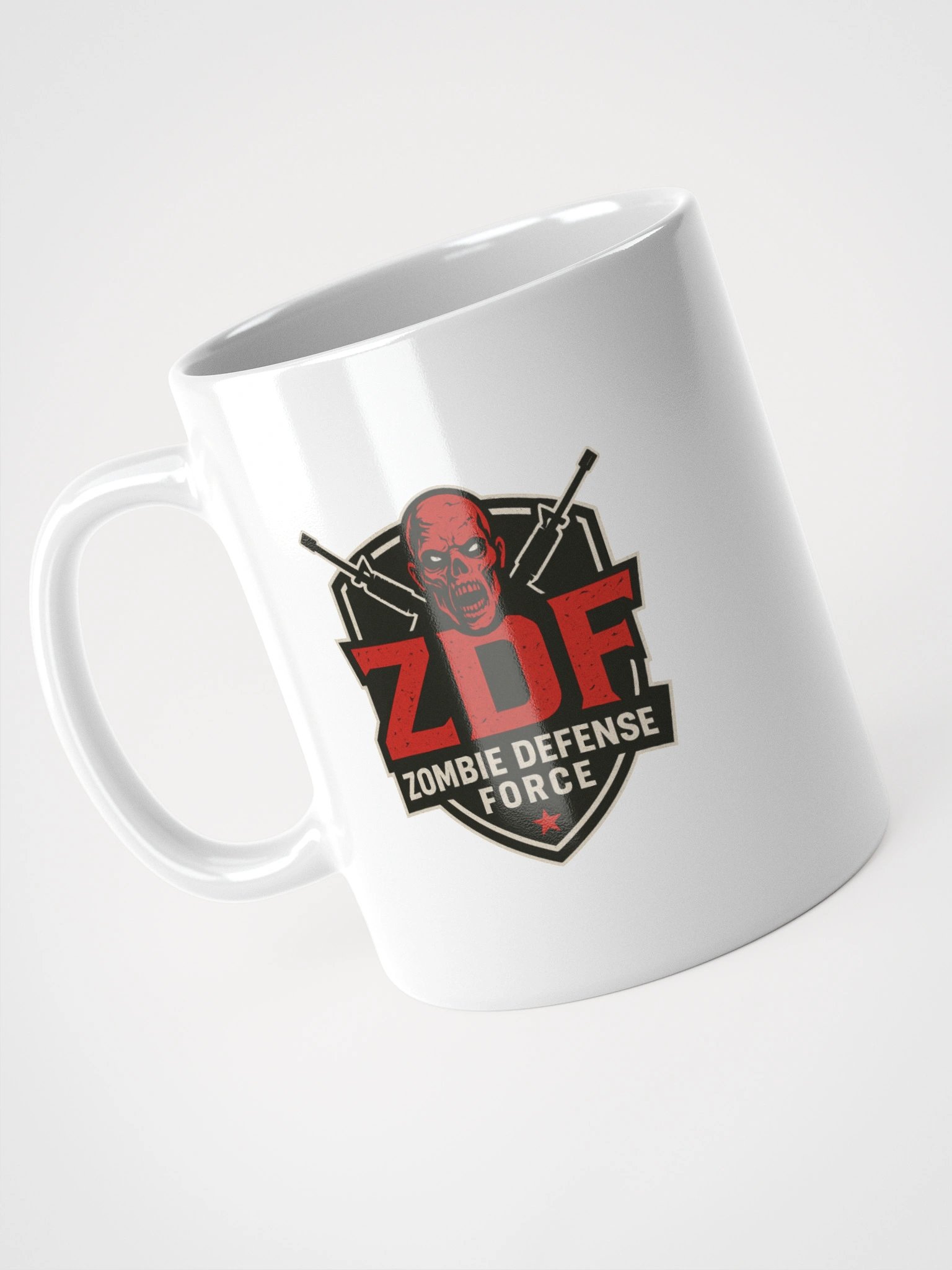☕🧟‍♂️ ZDF Tactical Mug — For Survivors Only product image (12)