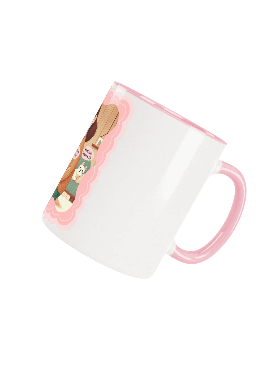 Ninja Baby at Work! Pregnancy Pink Mug product image (4)