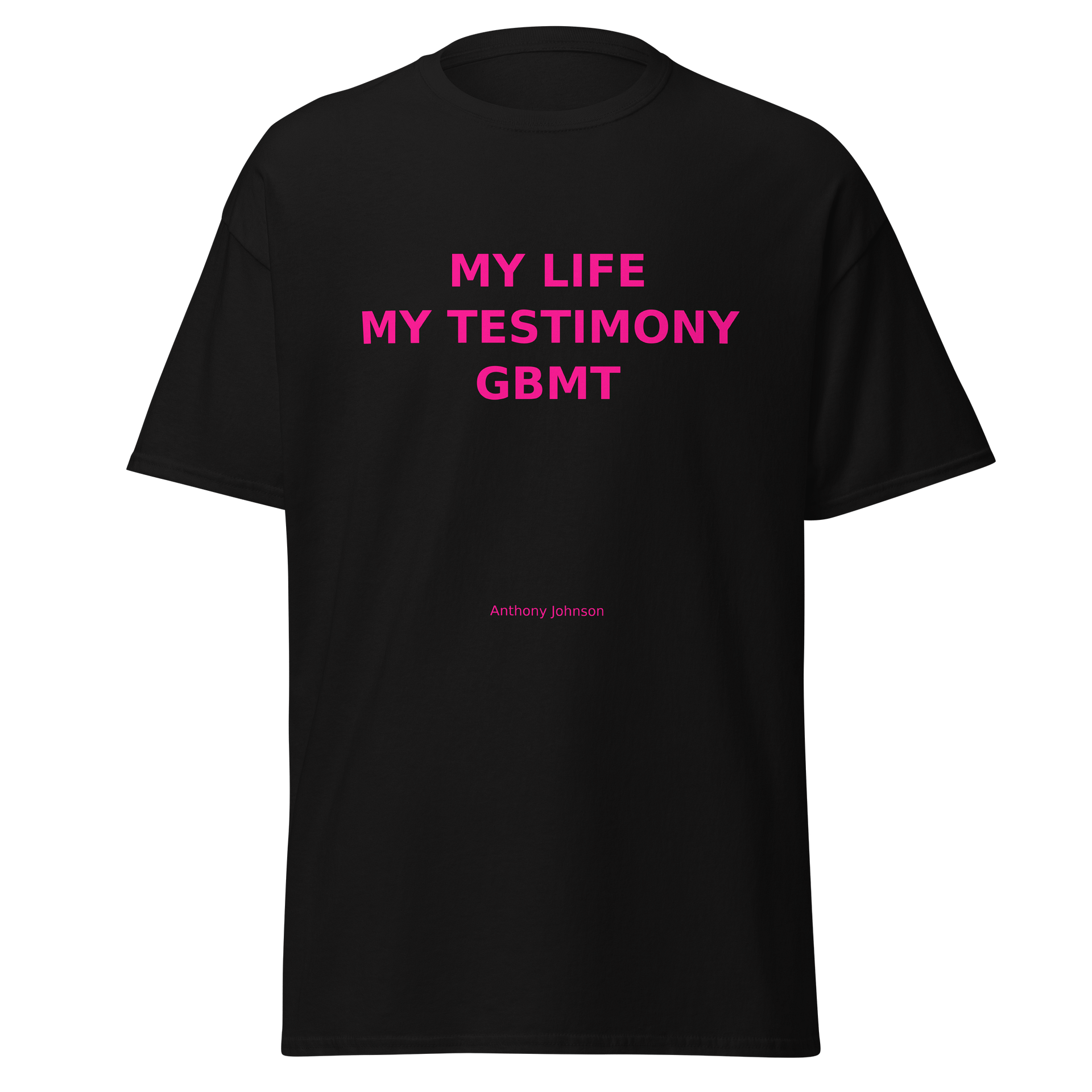 My Life, My Testimony Tee-GBMT EDITION product image (2)
