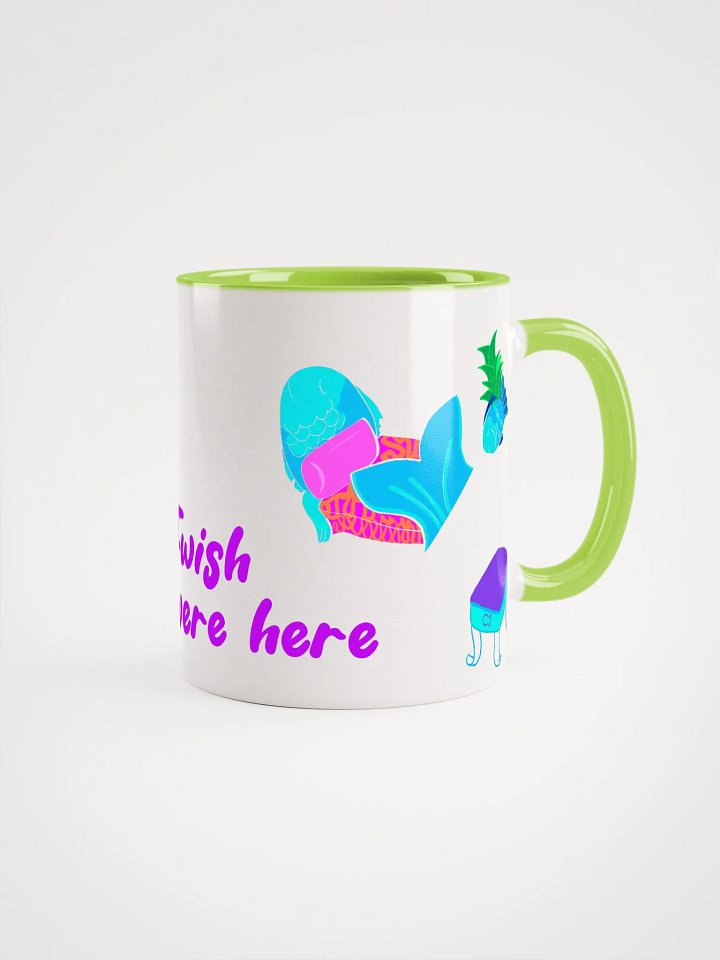 Fwish You Were Here - color mug product image (27)